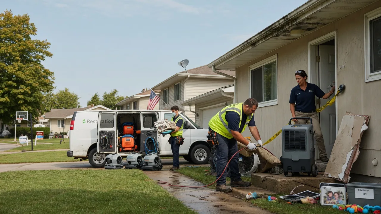 Water Damage Restoration in Edinboro, PA near me